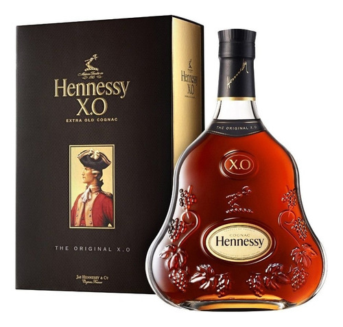 Cognac Hennessy X.O con estuche 700mL