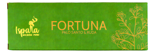 Incenso Ispalla Tabletes Aromas - Palo Santo Peruano Fragrância Fortuna