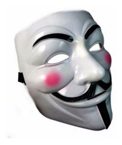 Mascara Careta Anonimous Plastico Duro