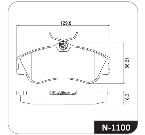 Jgo De Pastillas De Freno Cobreq Citroën Xsara Picasso 5p Co