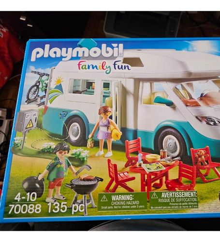 Playmobil Linea Camping Family Fun 70088 , Un Dia De Uso!!!