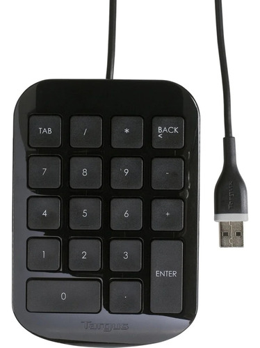 Teclado Numerico Targus Usb Laptop Pc Mac Akp10us Ergonomico