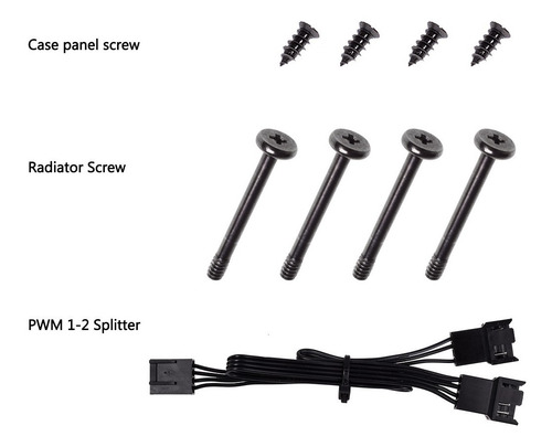 Imagen 5 de 6 de Cooler 140mm Id-cooling Wf-14025-xt Pwm Alta Presión