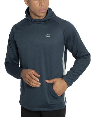 Buzo Topper Hoodie Kt Training Hombre
