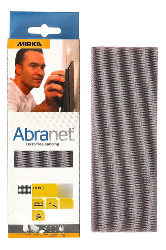 Hojas De Red Mirka Abranet / 2 3/4 X 8 Pulgadas / Grano 600 