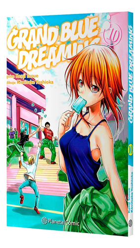Libro Grand Blue Dreaming Nº 10 Editorial Planeta Cómic Kenji Inoue 2025