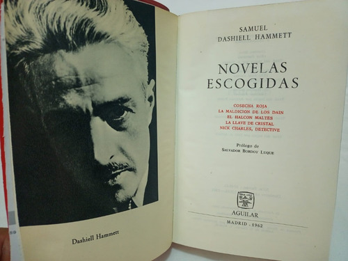 Novelas Escogidas. Samuel Dashiell H. (03b4) (Usado)