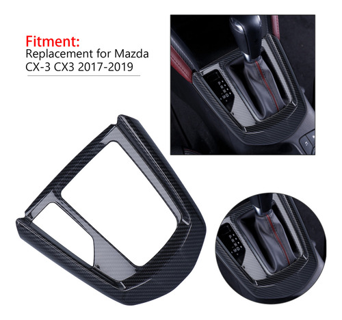 /para Cubierta Del Panel De Cambios Para Mazda Cx-3