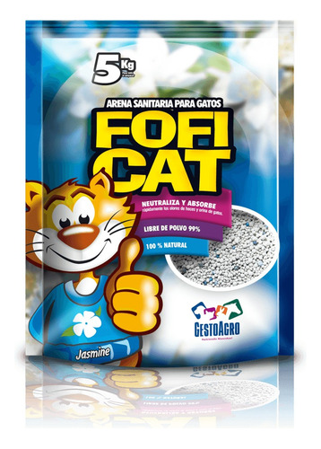 Arena Foficat Jazmín 5 Kg