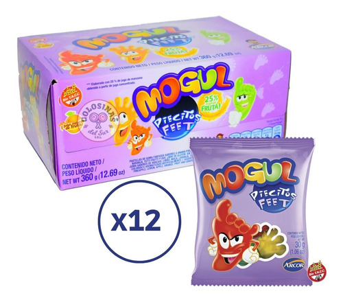 Gomitas Mogul X12 Unidades *golosinas Del Sur*