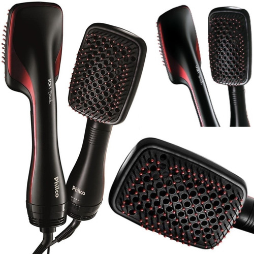 Escova Secadora Soft Brush Philco 1000w 2 Em 1 110v Ou 220v