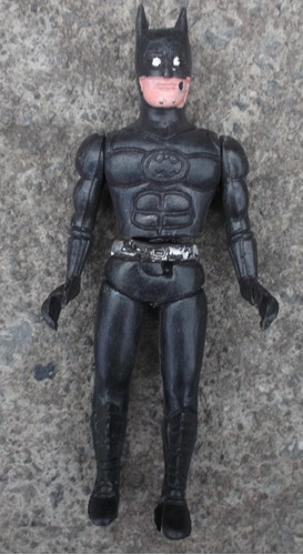 Vintage Super Heroe Bootleg Batman Figura En Bootleg Plastic