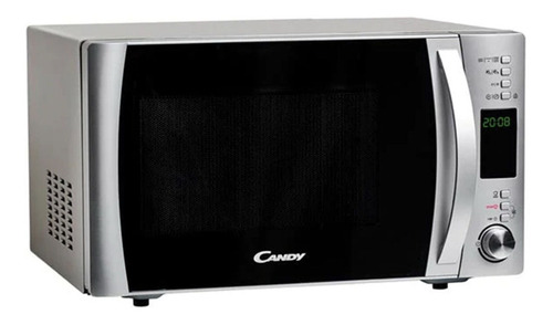 Microondas Candy Con Grill 25 Lts Silver 1000w Dimm