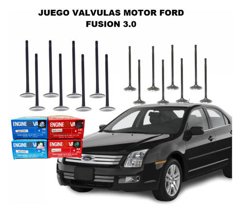 Juego Valvulas Motor Ford Fusion 3.0