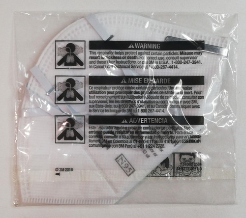 Tapabocas Mascarilla N95 Ref 9010 Marca 3m Precio X Unidad