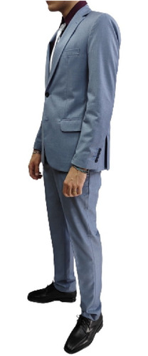 Imagen 3 de 9 de Ambro Traje Saco Y Pantalon Maxima Calidad
