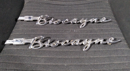 Emblema Lateral Chevrolet Biscayne Original Precio C/u