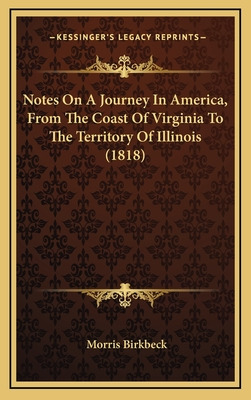 Libro Notes On A Journey In America, From The Coast Of Vi...