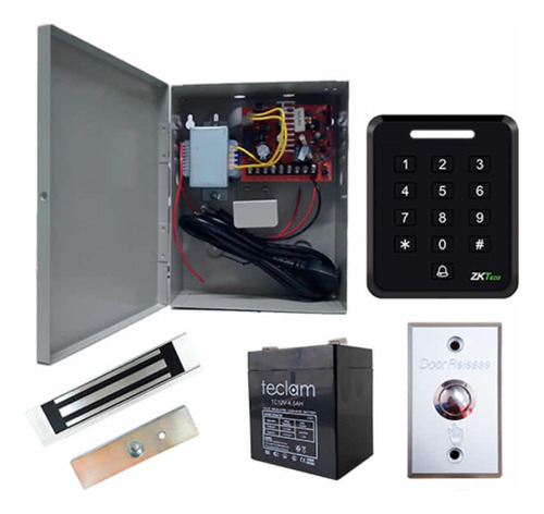 Kit Control De Acceso Por Huella Tarjeta Prox Rfid Zkteco  