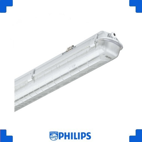 Liston Artefacto Philips Estanco Para 2 Tubos Led Ip65