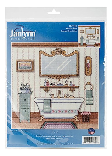 Janlynn  Kit Para Cuadro Victoriano Fregadero Kit De Punto D