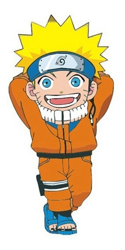 Genial Pin Broche De Naruto Sonriente Acrilico