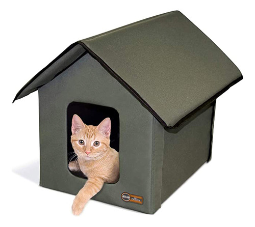 K&amp;h Pet Products - Refugio Para Gatos De Exteriores, Sin