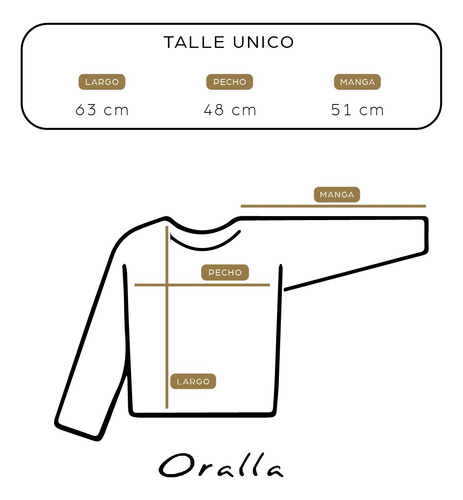 Sweater Mujer Grande Holgado Tejido Fabricantes Oralla 910