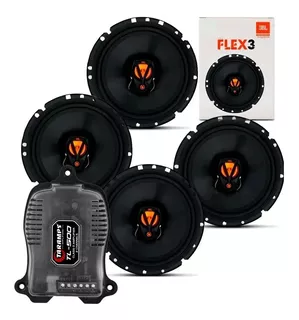 Kit 4 Alto Falantes Jbl Selenium Flex + Módulo Taramps Tl500