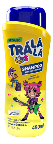 Shampoo Trá Lá Lá Kids Sem Embaraço 480ml | Phisalia