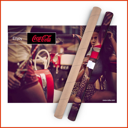 Poster Publicitario Refresco Enjoy Coca Cola #12 - 40x60cm