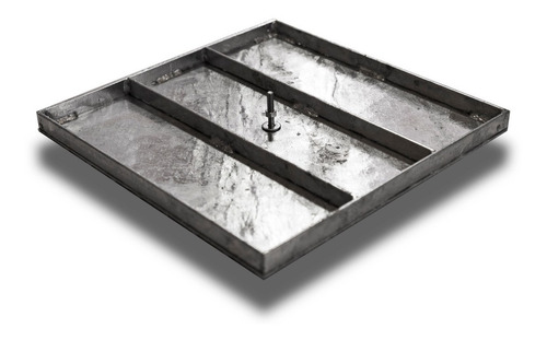 Tapa Camara Ch. Antideslizante 40 X 40cm Galvanizada Ed-tp400g
