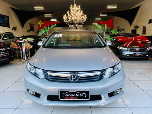 Imagem 7 de 15 de Honda Civic Lxs 1.8 16v Flex Automatico 2015