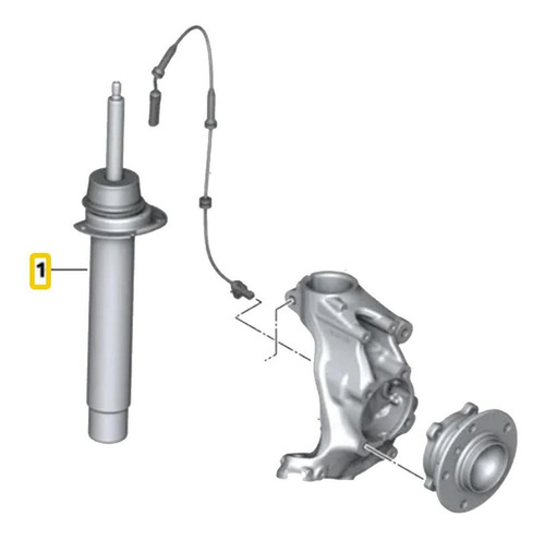 Imagen 3 de 5 de Bilstein B4 Amortiguador Delantero Bmw 330i F30 13+ 428i F32