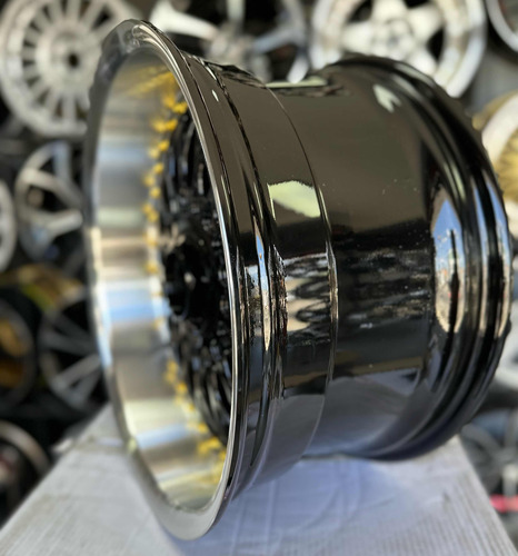 Rines 17 4 100/4 114 Estilo Bbs Black Progresivos Jetta Golf