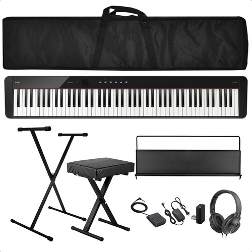 Piano 88 T Hibridas Px-s5000 Bluetooth Funda Banqueta Auris
