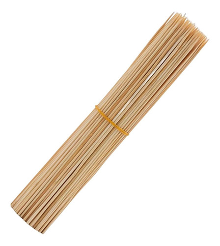100 Uds. De Palillos De Bambú Para Pinchos, Pinchos De 25cm
