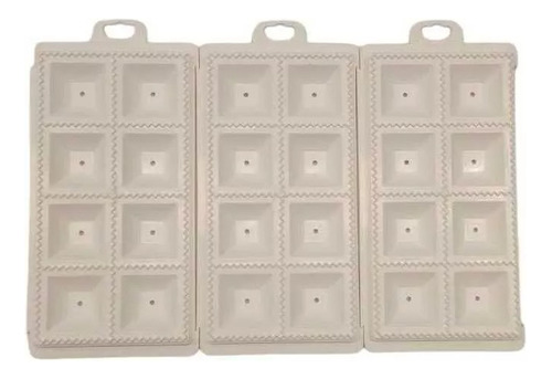 Set 3 Moldes Panzotti Raviolon Pvc Encastrables 