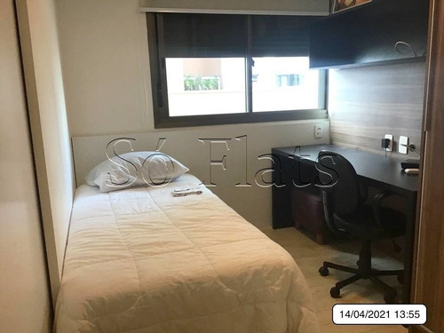 Imagem 11 de 15 de Flat Alto Padrão No Brooklin Com 02 Dorms - Sf34307