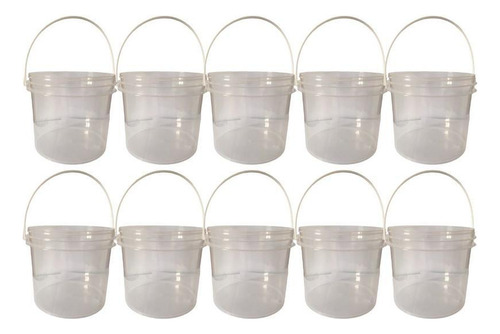 Balde Transp 2.2l Alça Plast P Óleo Alça Plast 10 Pçs