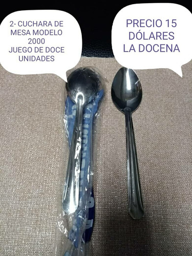 Cuchara Económica De Mesa.