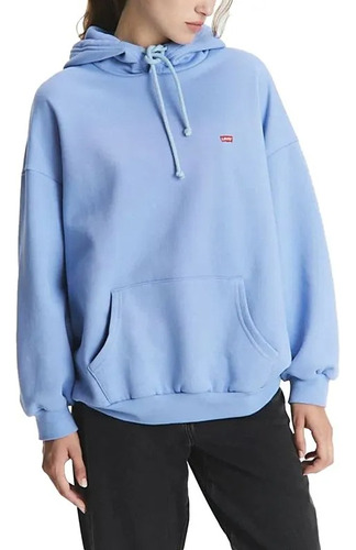 Buzo Frizado Oversize Mujer Levis Prism Hoodie
