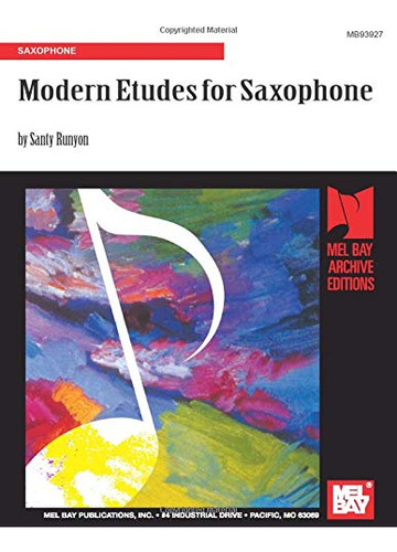 Modern Etudes For Saxophonesaxophone