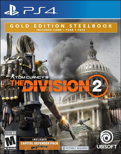 Tom Clancy's The Division 2 Gold Steelbook Edition Ps4