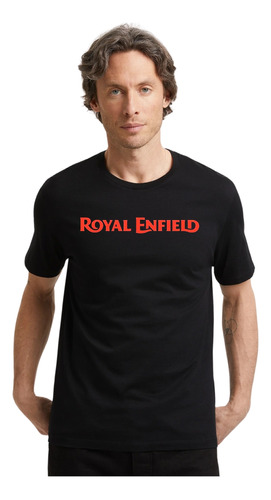 Remera Royal Enfield - Algodón - Unisex - Diseño Estampado 3