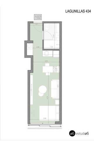 Imagen 5 de 5 de Monoambiente En Venta En Punta Carretas