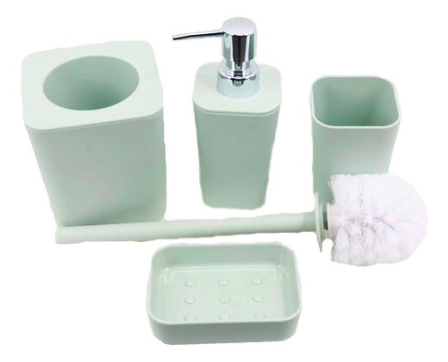 Imagem 4 de 4 de Kit Banheiro Com Acessórios 4 Peças