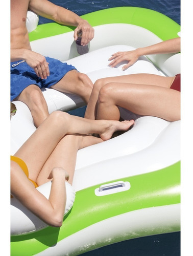Isla Cooletz X3 1.99m - Bestway Color Blanco Con Verde
