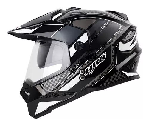 Casco Moto Integral Multipropósito HRO mx-330dv carbon - Rysport