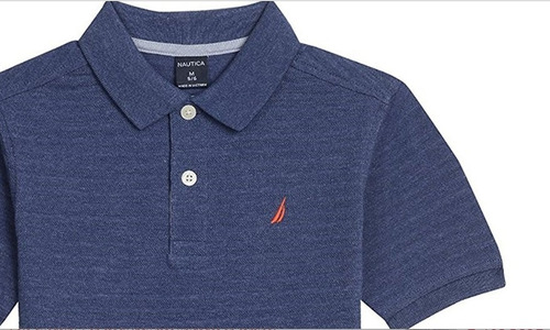 Imagen 2 de 4 de Náutica Camisa Tipo Polo Original En Talla 4 Años/ Conjunto
